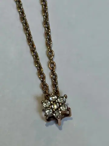 TSUTSUMI K10 꽃 모티브 목걸이