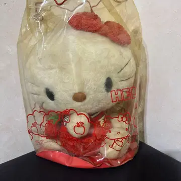 초기 헬로키티 봉제 인형 포함 빈티지 쇼와 레트로 초레어