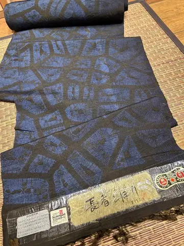 본고장 나루미 시보리 전통 공예품 순수 실크 시보리 옷감