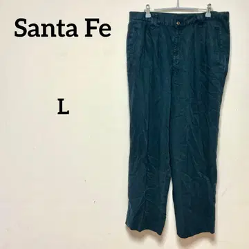 산타페 팬츠 일본제 빈티지 구제 의류 다크 그린