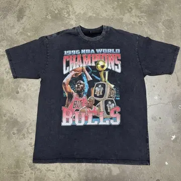 1996 NBA WORLD CHAMPIONS BULLS T셔츠