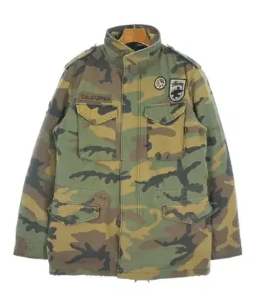 STUSSY 밀리터리 블루종 남성용