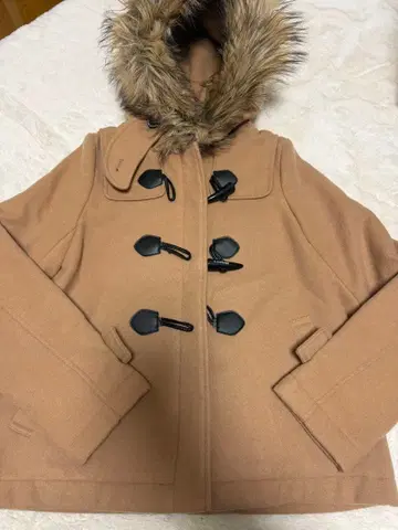 Lovetoxic 더플 코트 러브톡시 브라운 카멜