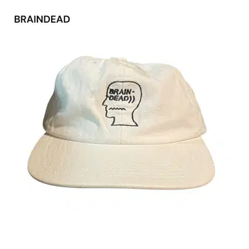 00's BRAIN DEAD 화이트 캡