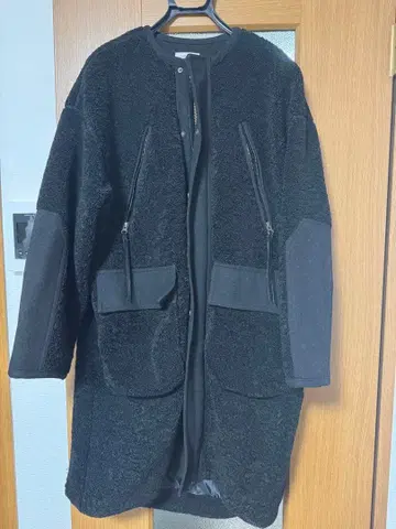 RNA 블랙 롱 코트 M