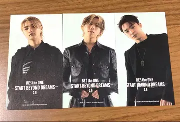 BE:FIRST 영화 무비티켓 구매 혜택 스티커 3장