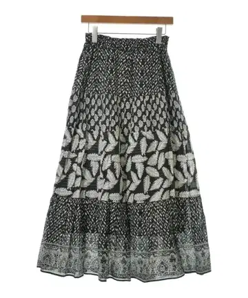 Sara mallika 롱 맥시 길이 스커트 여성용