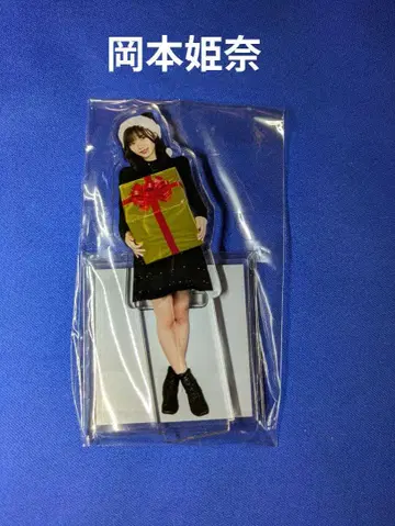 노기자카46 오카모토 히나 블랙 노기산타 아크릴 스탠드 1개