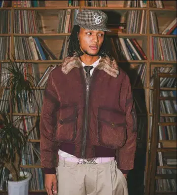 ballsy brothers fur flight jacket