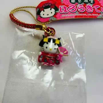 헬로키티 도쿄 한정판 오에도 핫쵸마치 새상품 미개봉