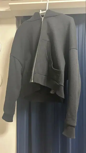 entire studios 블랙 지퍼 후드티