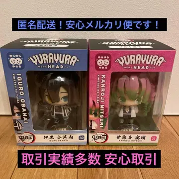 귀멸의 칼날 흔들흔들 헤드 피규어 이구로 칸로지