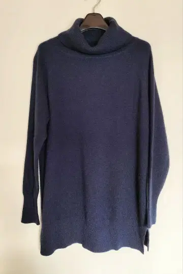 DONEY casa 터틀넥 롱 스웨터 캐시미어 100%