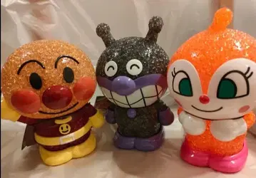 라이팅 인형 호빵맨 세균맨 짤랑이