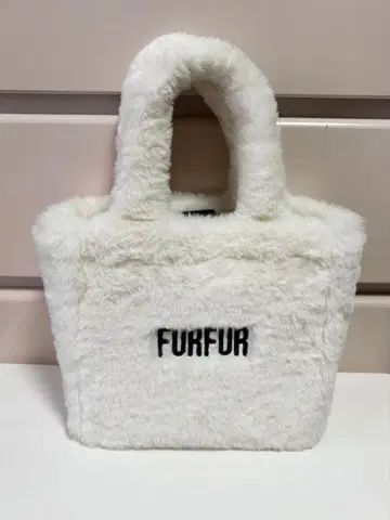 FURFUR 에코 퍼 토트백