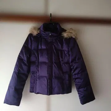 핑키앤다이안 다운 자켓 퍼플 38 사이즈