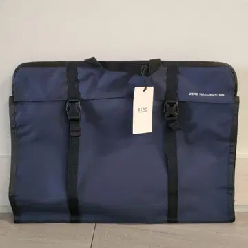 ZERO HALLIBURTON 네이비 토트백 49x33x4cm