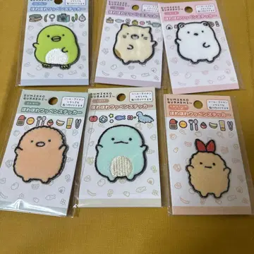 스밋코구라시 와펜 새상품 6개