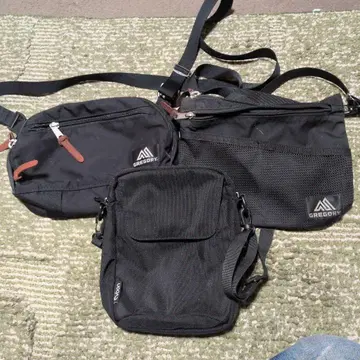 블랙 숄더백 3종 세트