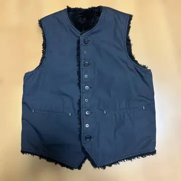 Engineered Garments 리버서블 보아 베스트 S