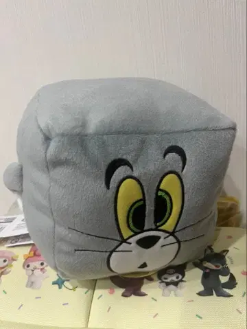 택 포함 새상품 톰과 제리 L 봉제 인형 퍼니 아트 Ver.