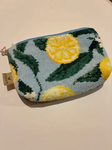 FEILER 레몬 패턴 파우치