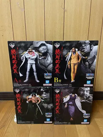 원피스 1번 복권 절대적 정의 A~D 세트