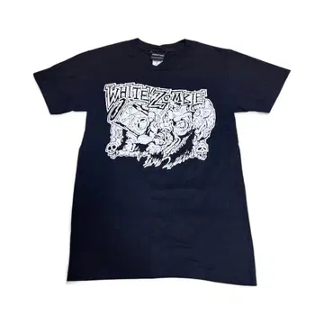WHITE ZOMBIE T셔츠 블랙