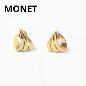 MONET 귀찌 빈티지 골드 클립 귀찌