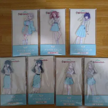 학원 아이돌 마스터 아크릴 스탠드 7개 세트 낱개 판매 대응합니다