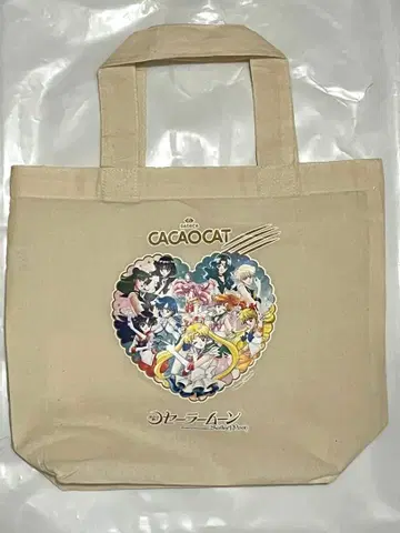 세일러문 카카오캣 CACAOCAT 콜라보 토트백 천