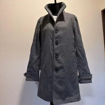 Nylaus 그레이 스텐카라 코트 M 사이즈