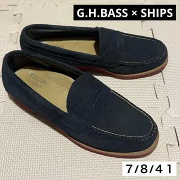 G.H. BASS x SHIPS 별주 스웨이드 로퍼