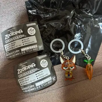 주토피아 메지루시 액세서리 닉 당근