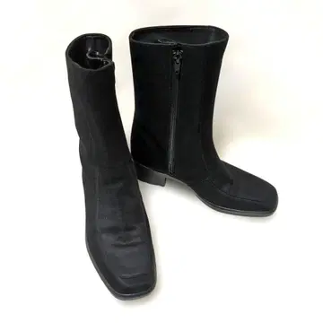 새상품급 [탑 드라이] 사이드 지퍼 숏부츠 블랙 고어텍스