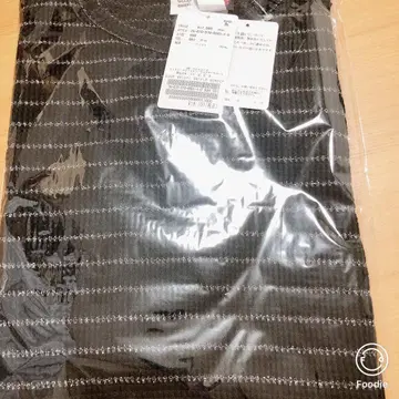 굿 그리프 와플 보더 롱 슬리브 탑