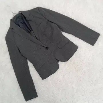 [더 수트 컴퍼니] (40) 핀스트라이프 테일러드 자켓 백 오픈