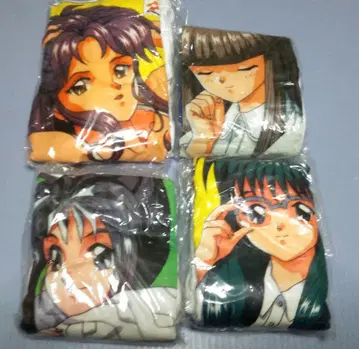 애니메이션 캐릭터 T셔츠 4개 세트