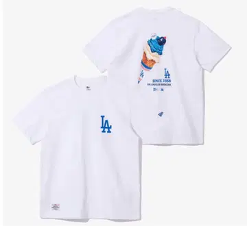 LA Dodgers 아이스크림 디자인 T셔츠 M