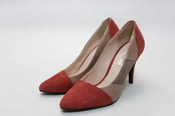 32 VII XII XXX 컬러 블록 펌프스 (35 반) 새상품급