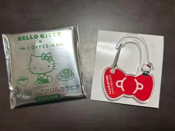 헬로키티 x 커피관 아크릴 카라비너