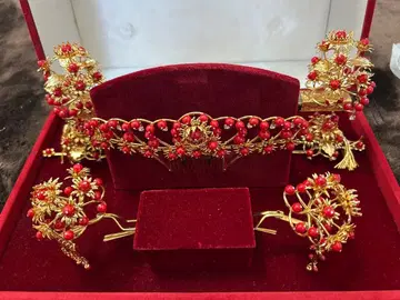 신부 헤어콤 세트