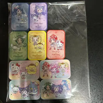 슬라이드 캔 프리큐어 5 산리오 콜라보