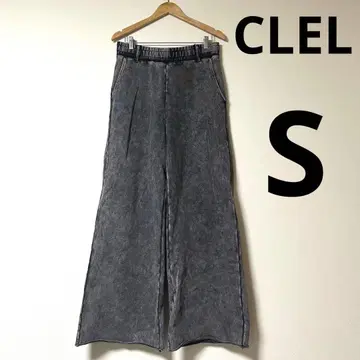 CLEL 헤비 웨이트 빈티지 디자인 스웨트 팬츠 브라운 계열 S