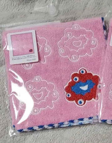 먀쿠먀쿠 만박 미니 타월 핑크 핸드 타월