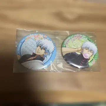 은혼 프라이스 캔뱃지 사카타 긴토키 2개 세트