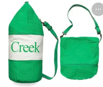 Creek 그린 토트백