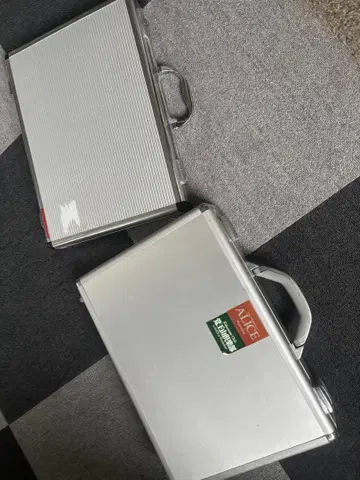 알루미늄 비즈니스 백 중형 열쇠 포함