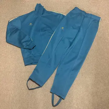 챔피온 트랙 자켓 빈티지 쇼와 레트로 저지 상하의 세트