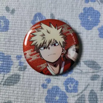 하나야시키 바쿠고 카츠키 캔뱃지 글리터